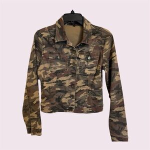 Kut from the Kloth Medium Camo Jacket, Excellent Condition